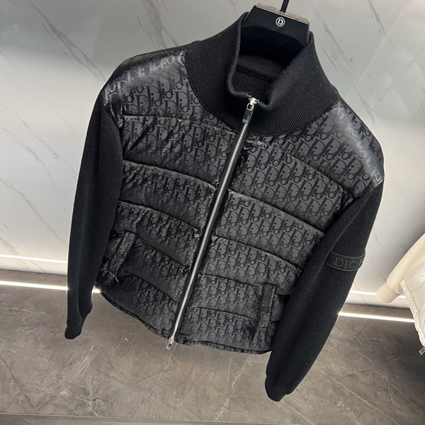 ハイクオリティダウンジャケット細部ディテール